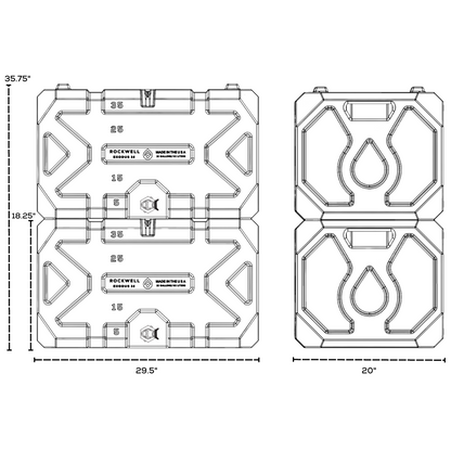 Exodus 35 Gallon - 2 Pack Bundle
