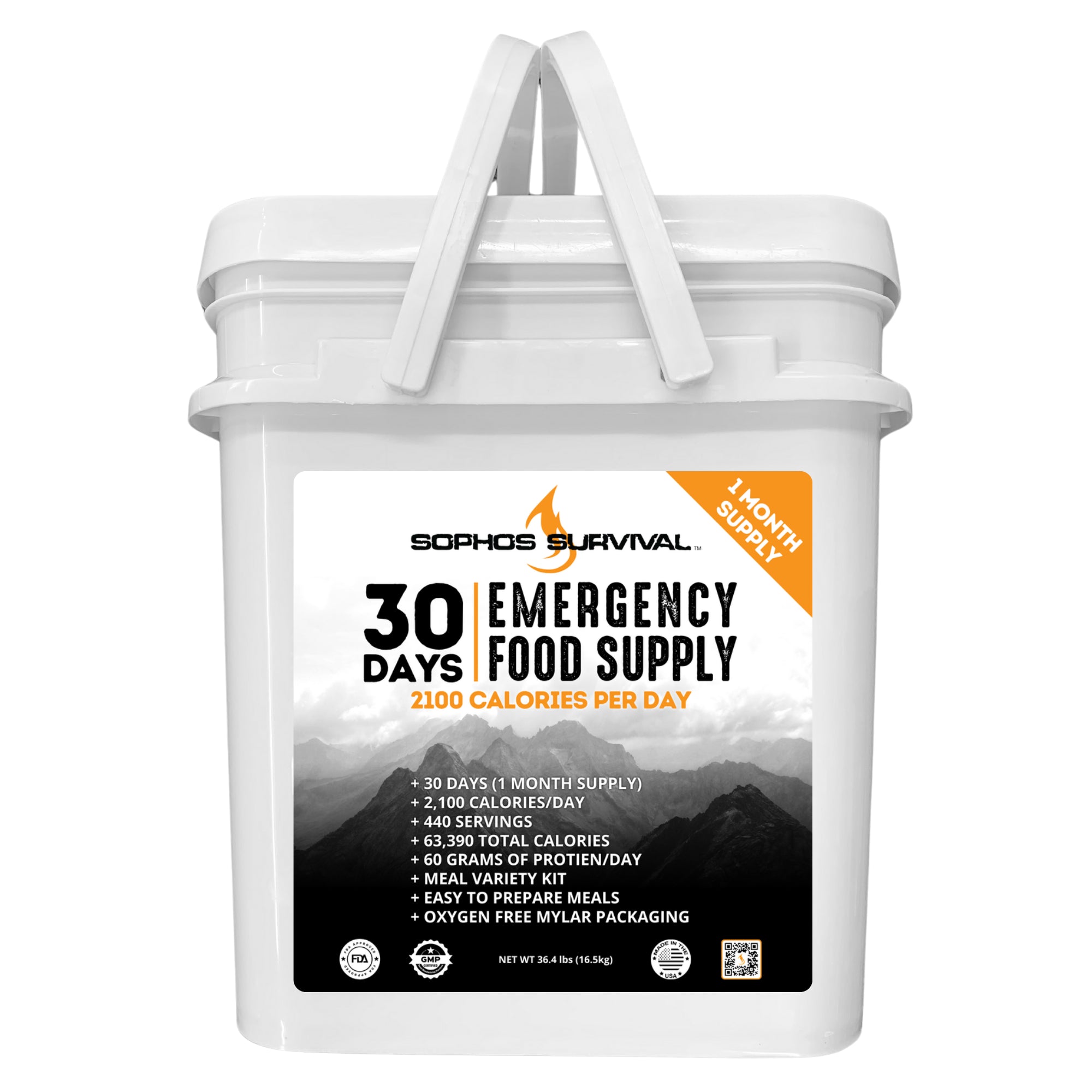 30 Days Emergency Food Supply