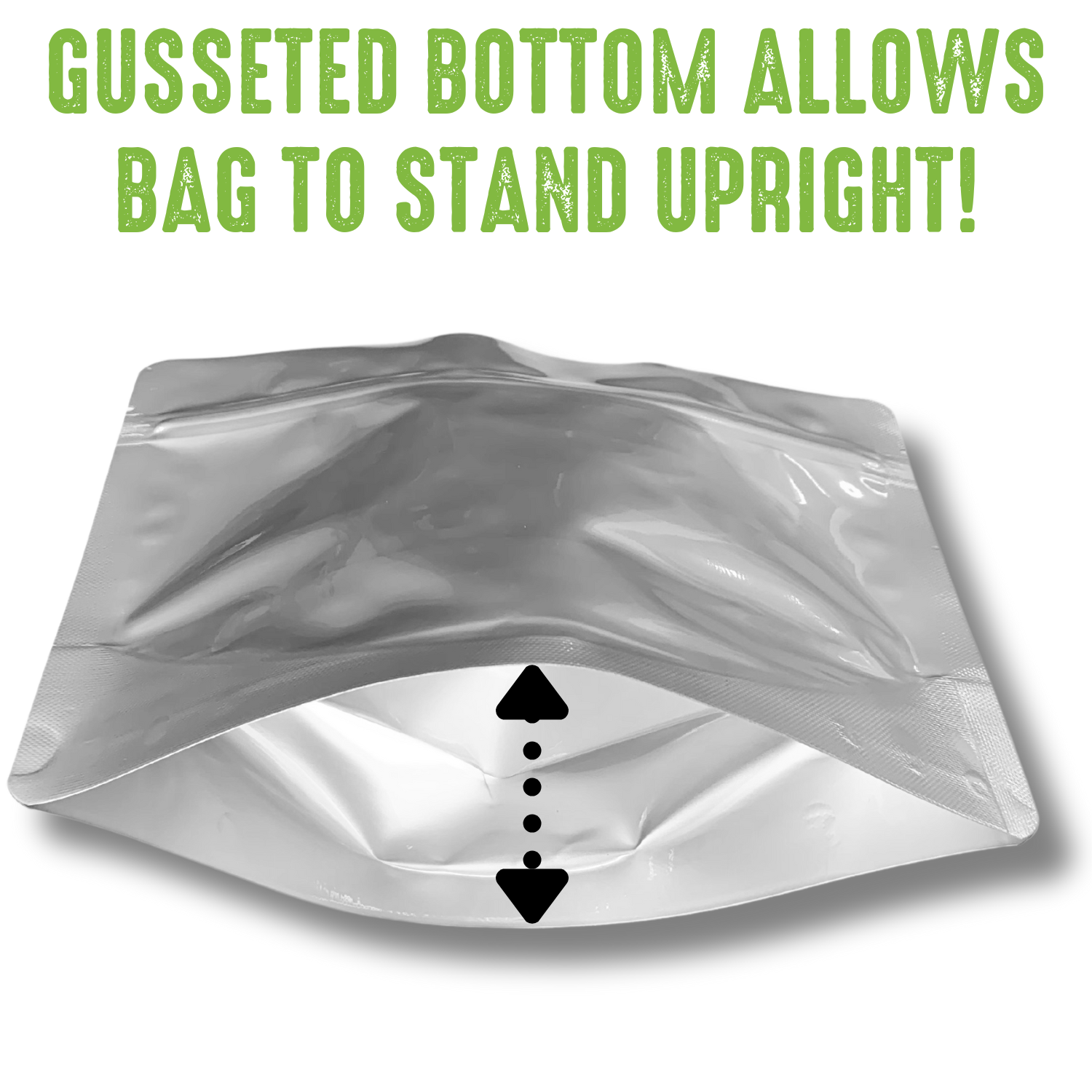 Mylar Bags | 7-Mil, Stand Up, Zip-Top (pack of 50)