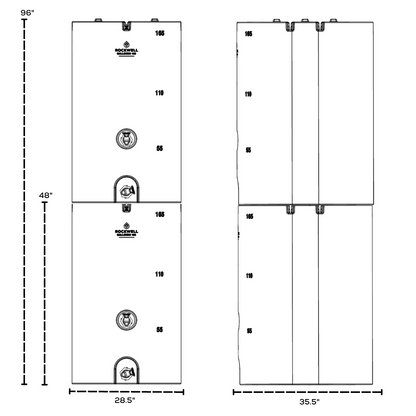 Gallonzo 165 Gallon Water Tank