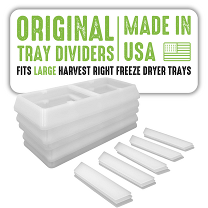 Tray Dividers for Harvest Right Freeze Dryer Trays