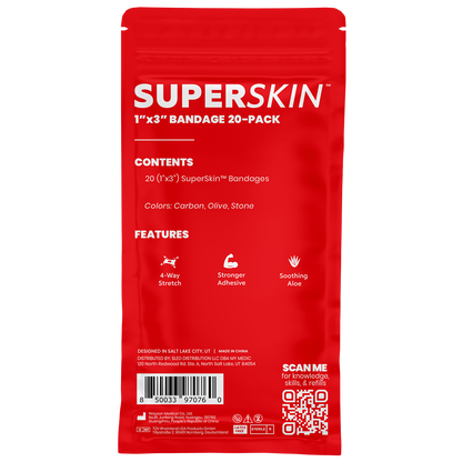 SuperSkin® Bandage 20 Pack