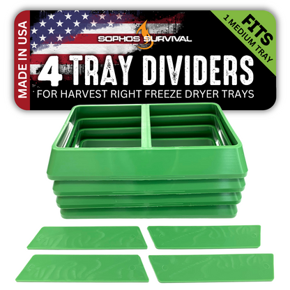 Tray Dividers for Harvest Right Freeze Dryer Trays