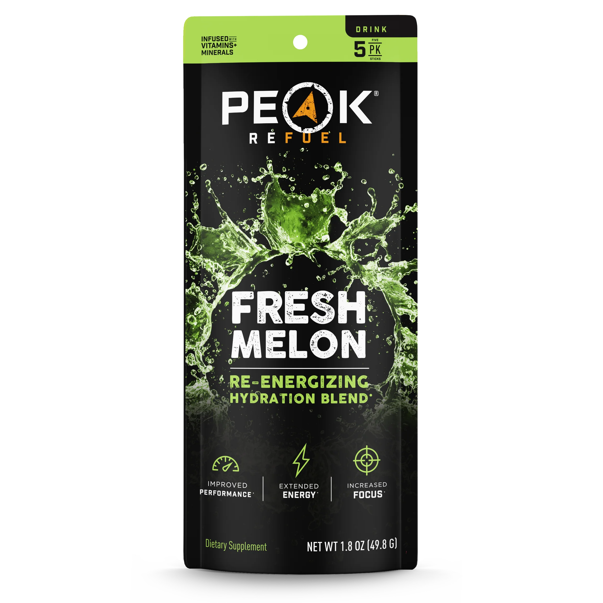 Fresh Melon Re-Energizing Drink Sticks