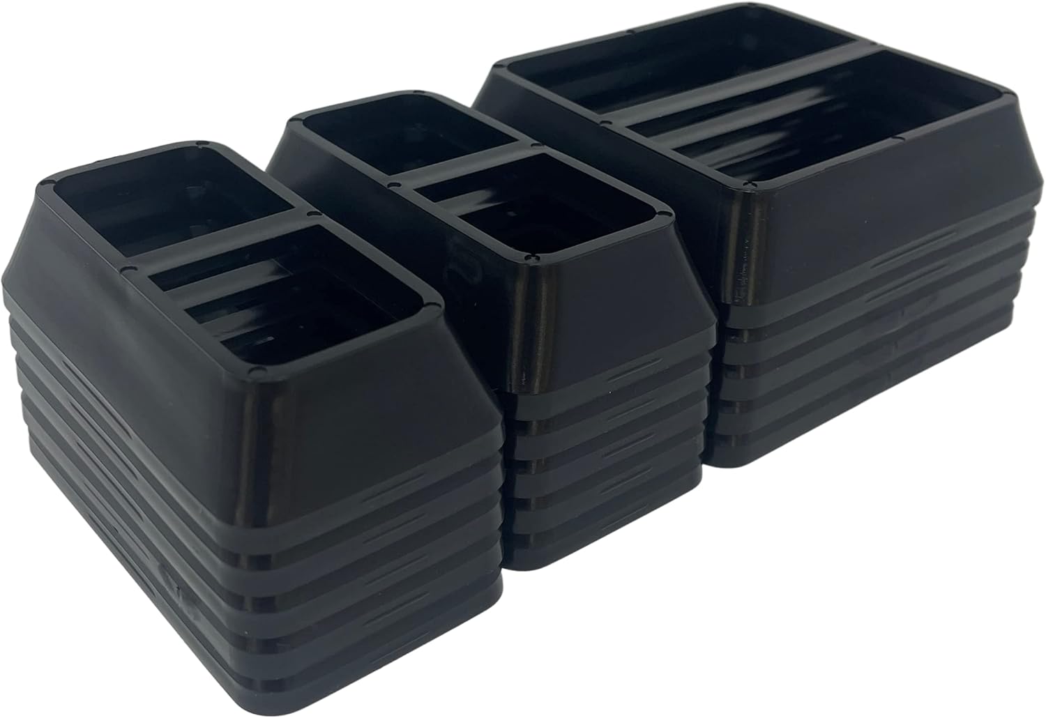 Tray Dividers for Harvest Right Freeze Dryer Trays (Black, Large)