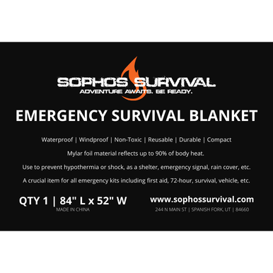 Survival, Rescue & Emergency Blanket