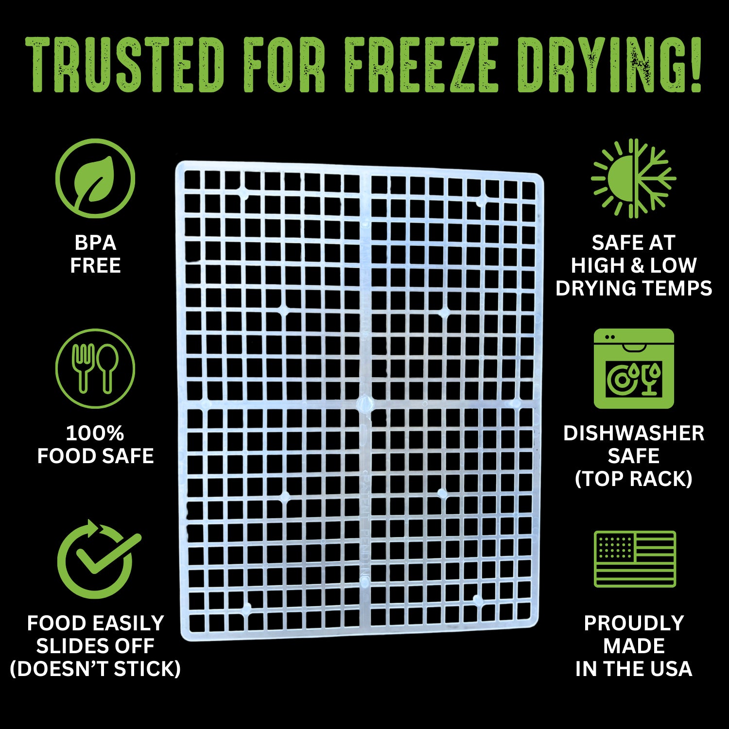 Tray Grids for Harvest Right Freeze Dryer Trays