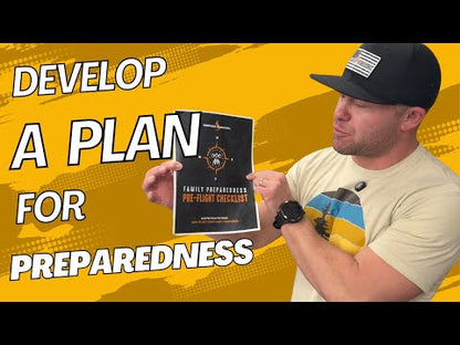 Family Preparedness Pre-Flight Checklist (FREE PDF)