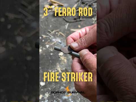 3" Ferro Rod Fire Striker