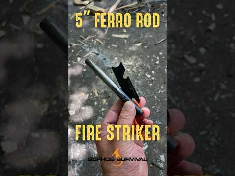 5" Ferro Rod Fire Striker